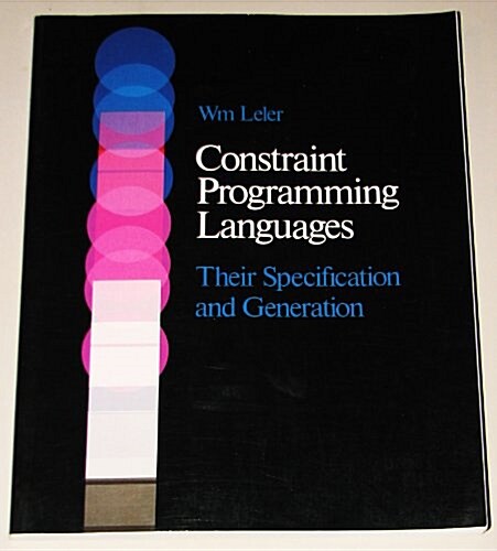 Constraint Programming Languages (Paperback)