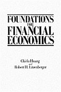 Foundations for Financial Economics (Hardcover, Facsimile)