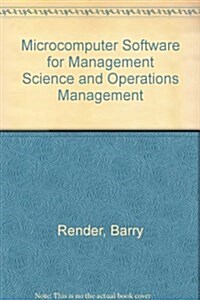 Microcomputer Software for Management Science and Operations Management/Book and Disk (Hardcover, 2nd, Subsequent)