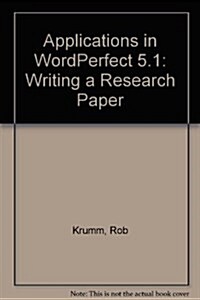 Wordperfect 5.1 Applied (Paperback)