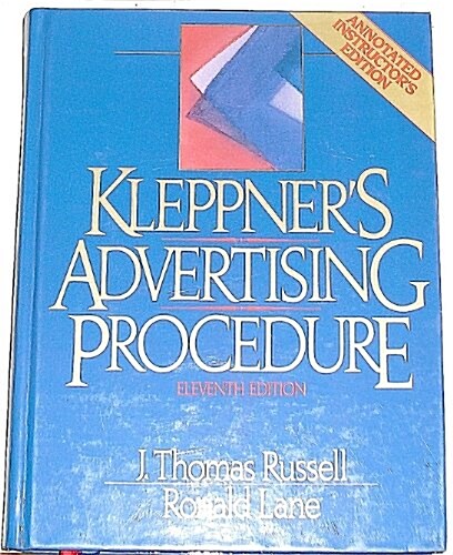 Kuppners Advertising Proceedings (Hardcover, 11th)