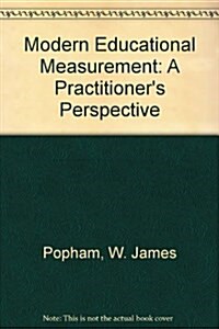 Modern Educational Measurement (Hardcover, Facsimile, Subsequent)