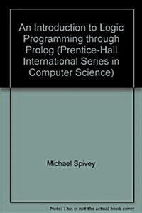 An Introduction to Logic Programming Through Prolog (Paperback)