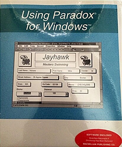 Using Paradox for Windows/Book and Disk (Paperback, Diskette, Spiral)