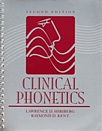 [중고] Clinical Phonetics (Paperback, 2nd, Spiral)