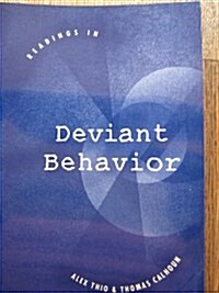 Readings in Deviant Behavior (Paperback)