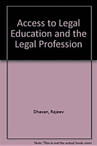 Access to Legal Education and the Legal Profession (Paperback)