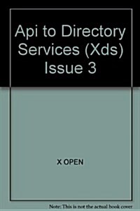 Api to Directory Services (Xds) (Paperback, Subsequent)