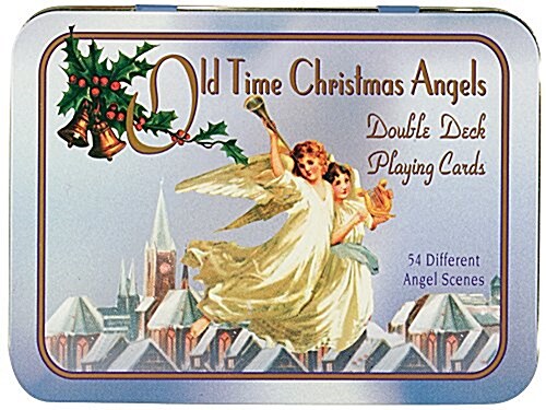 Old Time Christmas Angels Double Deck Card Game: 54 Different Angel Scenes (Other)