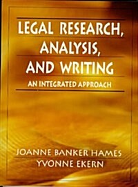 Legal Research, Analysis, and Writing (Paperback)