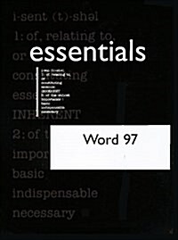 Word 97 Essentials (Paperback, Diskette)