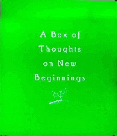 A Box of Thoughts on New Beginnings (Cards, GMC)