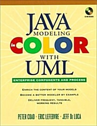 Java Modeling in Color With Uml (Hardcover, CD-ROM)