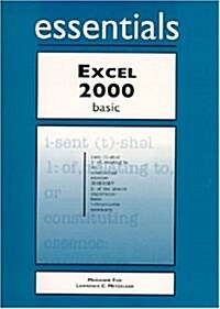 Essentials Excel 2000 (Paperback, CD-ROM)