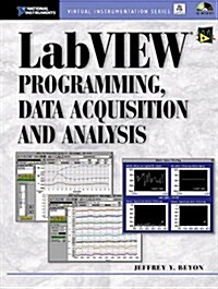 [중고] Labview Programming, Data Acquisition and Analysis (Paperback, CD-ROM)