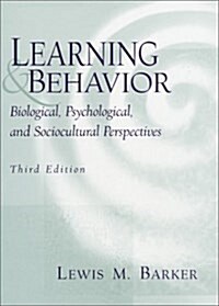 Learning and Behavior (Hardcover, 3rd, Subsequent)