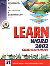 Learn Word 2002, Comprehensive (Paperback, Spiral)