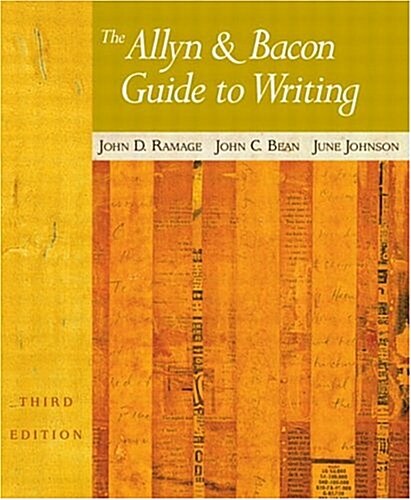 The Allyn & Bacon Guide to Writing With Mla Guide (Paperback, 3rd)