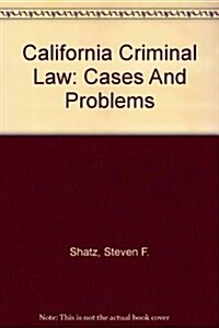 California Criminal Law (Hardcover, 2nd)