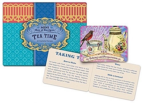 Mini Box of Recipes Tea-time (CRD, BOX, RCR, CR)