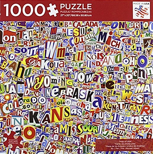 Map of the USA (Puzzle)