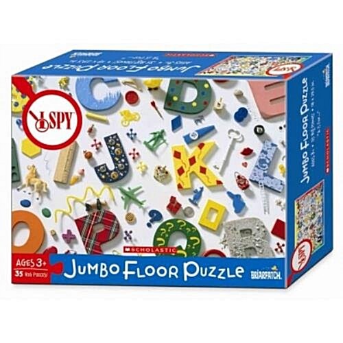 I Spy Floor Puzzle - I Spy a Is for ?. (Puzzle)