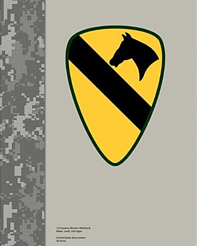 1st Cavalry Division Notebook Blank, Lined, 200 Pages (Paperback, NTB)