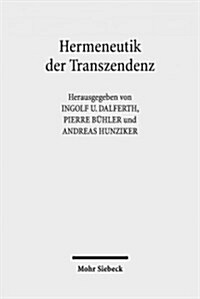 Hermeneutik Der Transzendenz (Paperback)