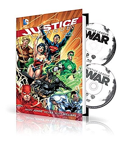 Justice League, Volume 1: Origin Book and DVD Set (Hardcover)