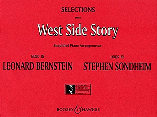 West Side Story: Simplified Piano Arrangements (Paperback)