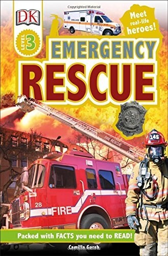 [중고] DK Readers L3: Emergency Rescue: Meet Real-Life Heroes! (Paperback)