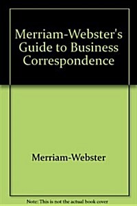 [중고] Merriam-Webster‘s Guide to Business Correspondence (Hardcover)