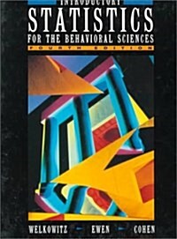 [중고] Introductory Statistics for the Behavioral Sciences (Hardcover, 4th)