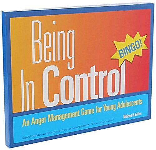 Being in Control Bingo Game : An Anger Management Game for Young Adolescents (Paperback)