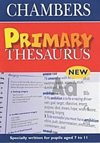 Chambers Primary Thesaurus (Hardcover)