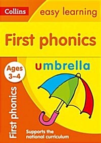 First Phonics Ages 3-4 : Ideal for Home Learning (Paperback)