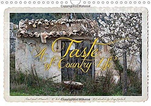 Emotional Moments - A Taste of Country Life in Majorca. / UK-Version : In the Style of Old Paper Photos - Ingo Gerlach Has Photographed the Country Li (Calendar, 2 Rev ed)