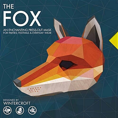 The Fox - Designed by Wintercroft : An enchanting press-out mask for parties and everyday wear (Package)