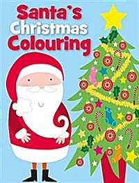 Santas Christmas Colouring (Paperback)