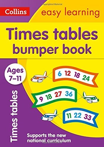 Times Tables Bumper Book Ages 7-11 : Prepare for School with Easy Home Learning (Paperback)