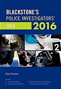 Blackstones Police Investigators Q&A 2016 (Paperback)