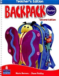 [중고] Back Pack Starter (Teacher‘s Edition, Spiral-bound, 2nd Edition) (Spiral, 2)