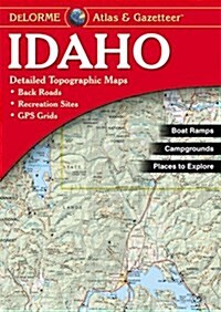 Idaho Atlas and Gazetteer (Paperback, 8)