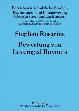 Bewertung Von Leveraged Buyouts (Paperback)