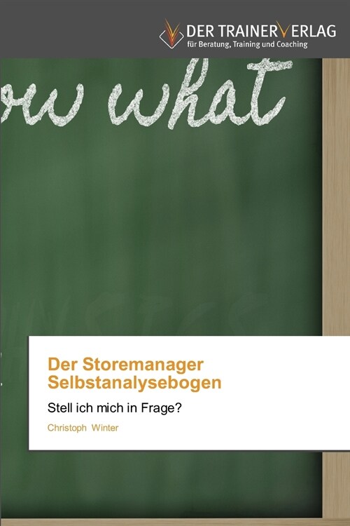 Der Storemanager Selbstanalysebogen (Paperback)