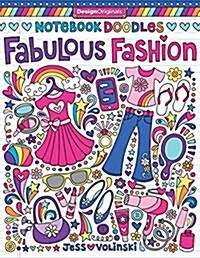 Notebook Doodles Fabulous Fashion: Coloring & Activity Book (Paperback)