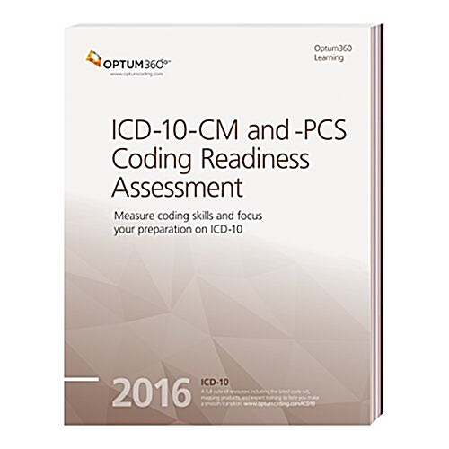 ICD-10-CM and PCs Coding Readiness Assessment 2016 (Paperback)