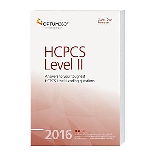 Coders Desk Reference for HCPCS Level II 2016 (Paperback)