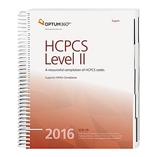 HCPCS Level II Expert 2016 (Spiral) (Spiral)