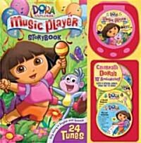 Dora the Explorer Music Player Storybook [With Music Player and 4 CDs] (Hardcover)